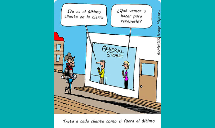 El último cliente en la tierra