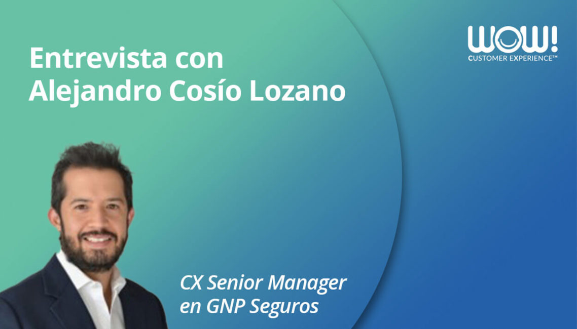 Alejandro Cosío Lozano: “Tener un seguro debe ser un alivio, no un peso”