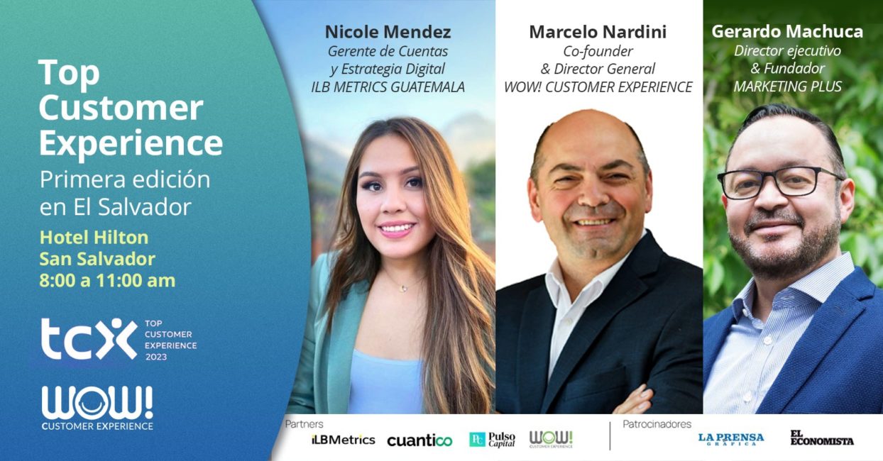 Top Customer Experience tendrá su primera edición en El Salvador