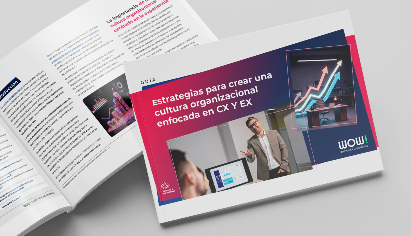 Guía Estrategias para crear una cultura enfocada en CX y EX